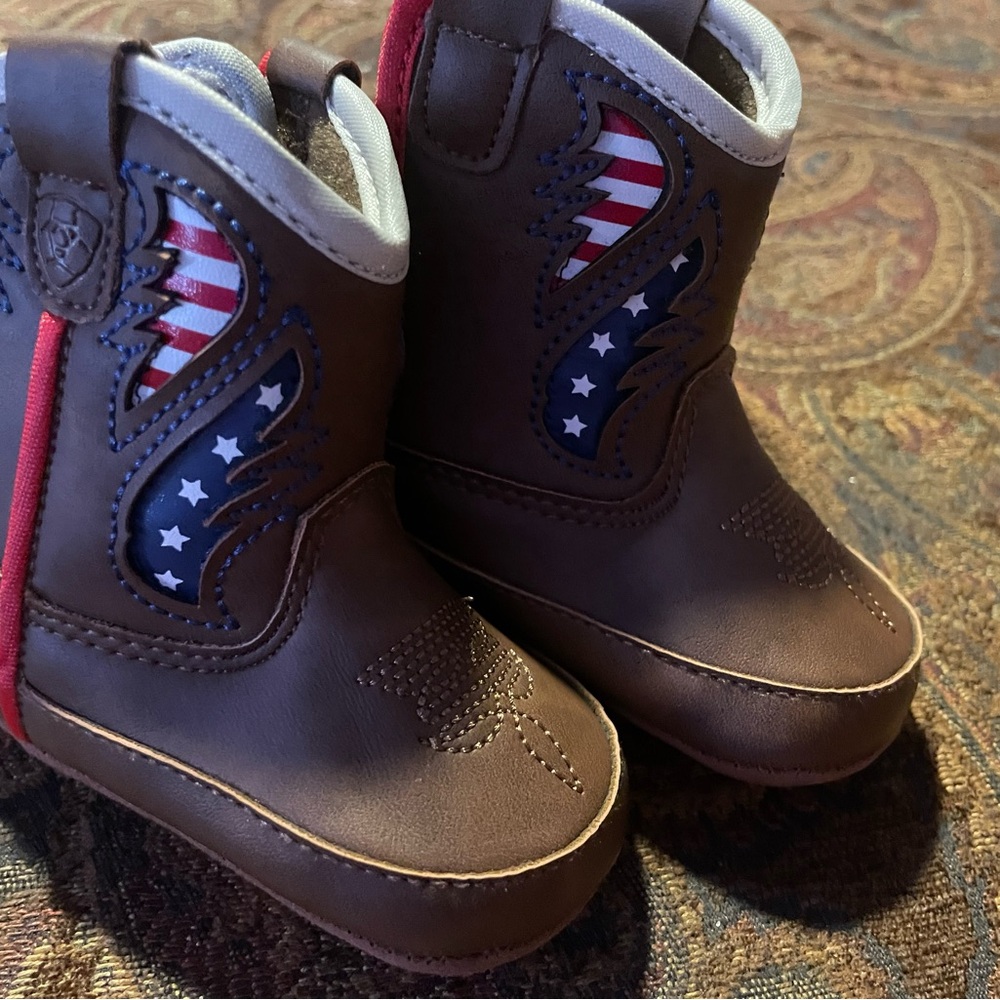 Ariat Baby Cowboy Boots Crib Shoes
